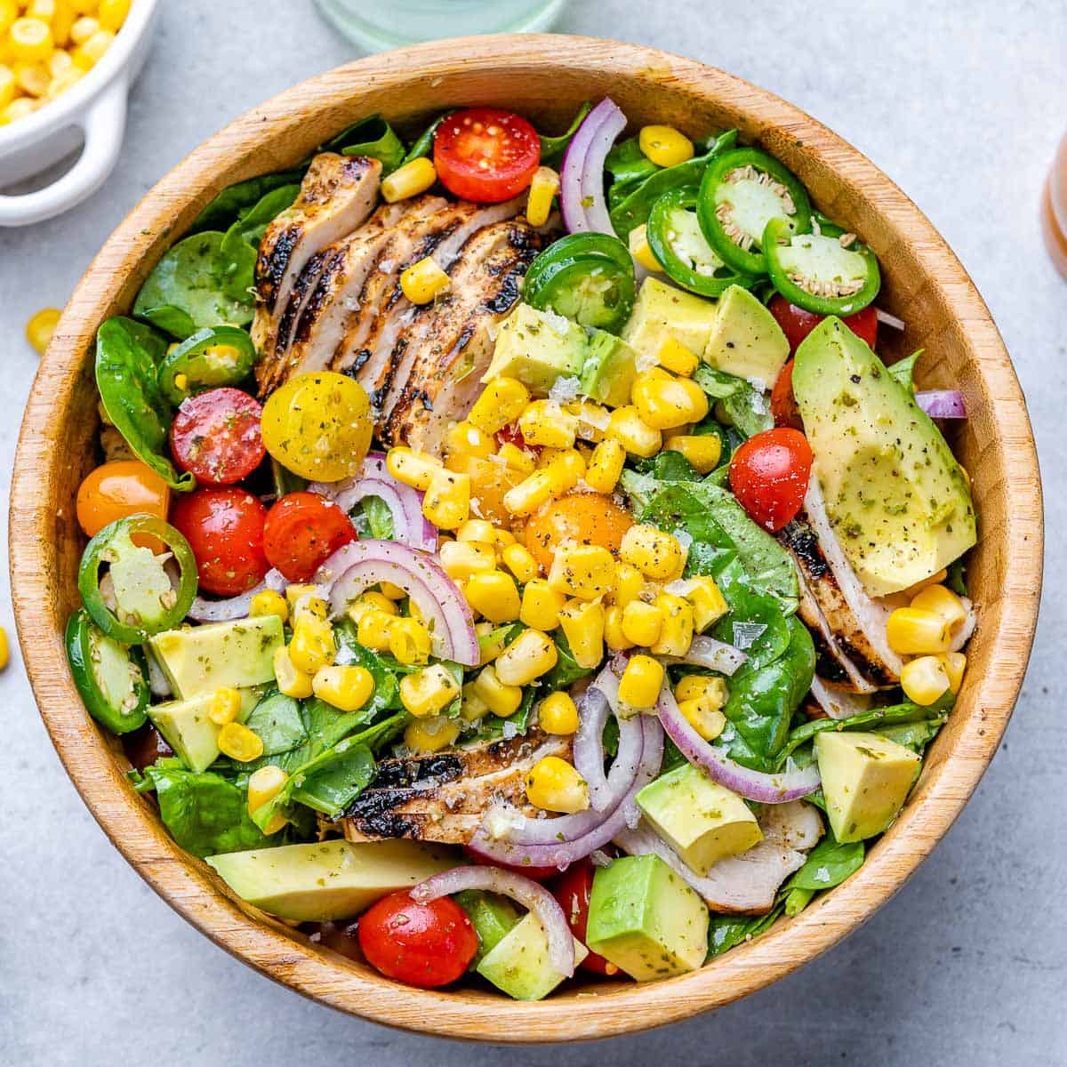 Grilled Chicken Salad with Cilantro-Lime Dressing: A Fresh, Flavorful Meal