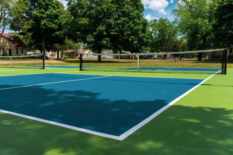 How We Turned Our Run-Down Tennis Court Into a Pickleball Court (Spoiler – It Was Quite The Process)